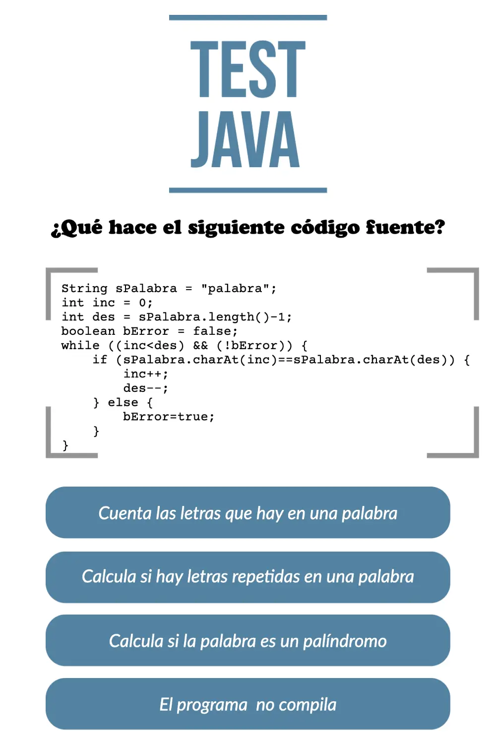 Test Java